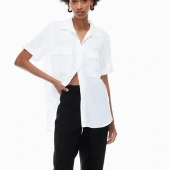 Babaton Short Sleeve Utility Shirt - Size XS - Picture 11 of 11